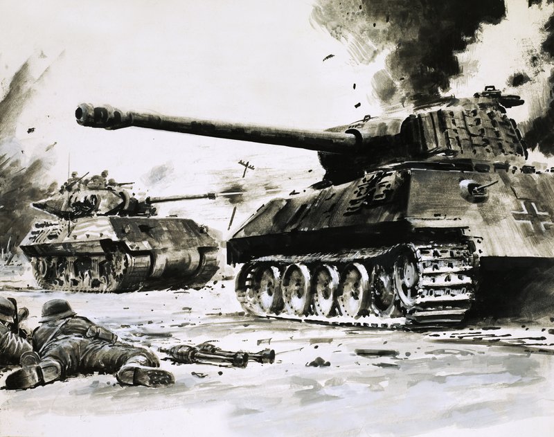 Sokaklarda tanklar by Graham Coton