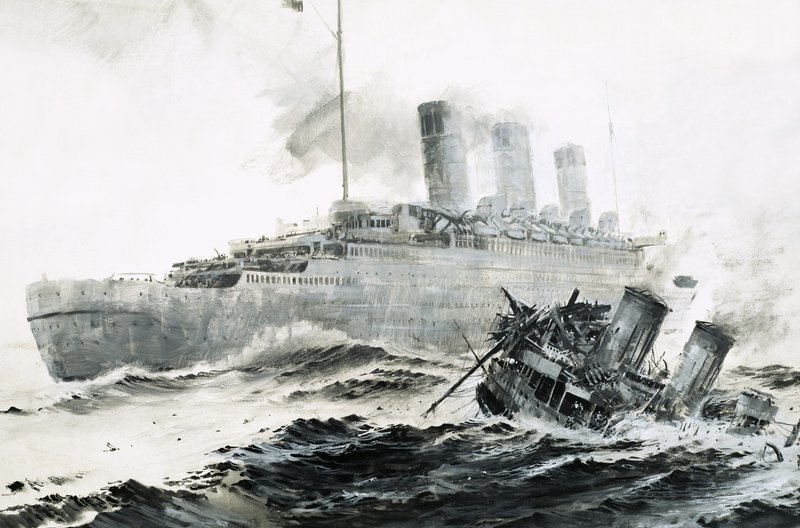 Queen Mary eskortu Curacoa