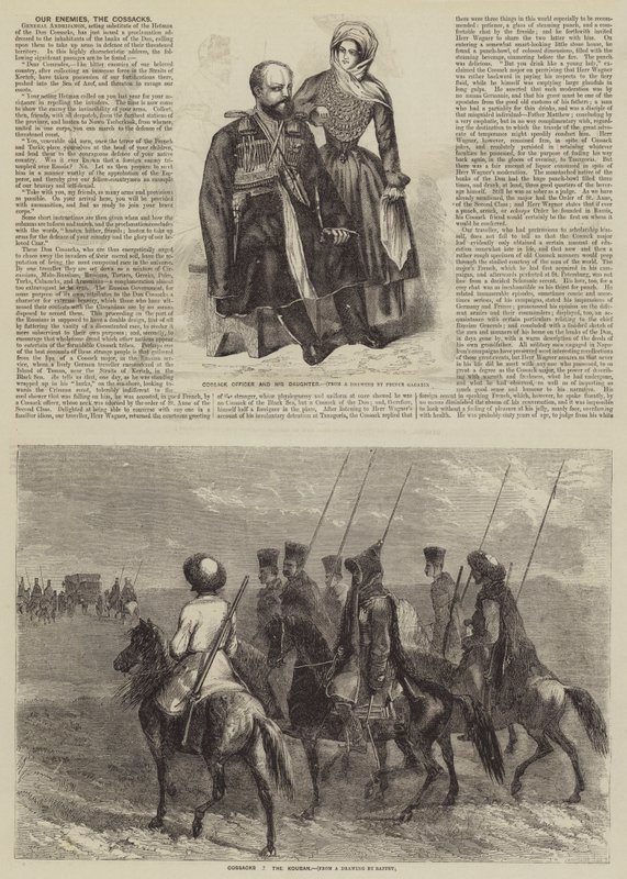 Düşmanlarımız, Kazaklar by Grigori Grigorevich Gagarin