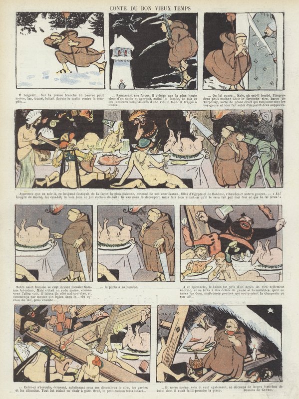 Le Rire için İllüstrasyon by Guillaume Le Barrois dOrgeval