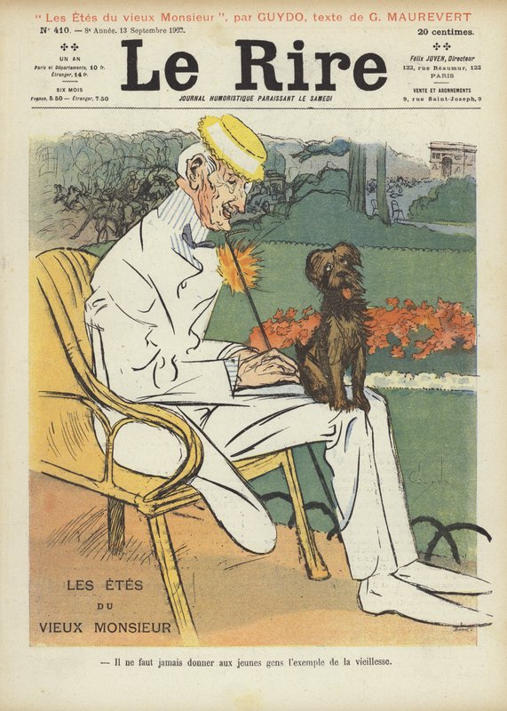 Le Rire için İllüstrasyon by Guillaume Le Barrois dOrgeval