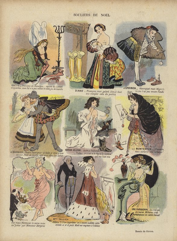 Le Rire için İllüstrasyon by Guillaume Le Barrois dOrgeval