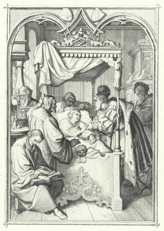 John, Saksonya Seçmeni, Martin Luther
