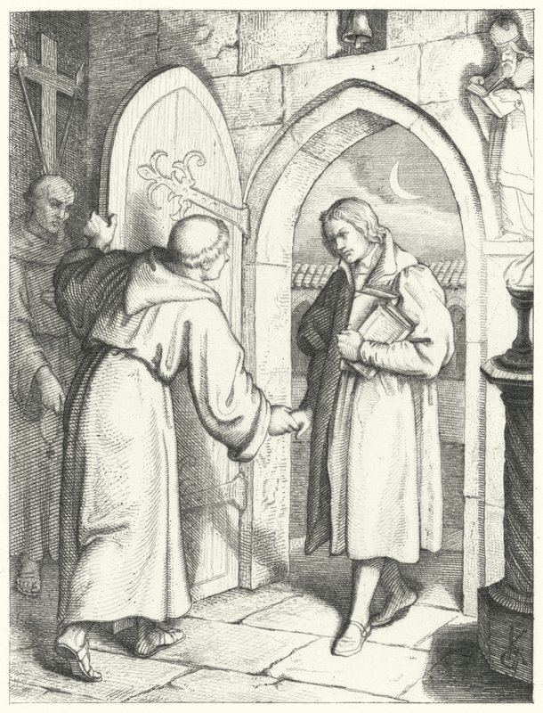 Martin Luther, 17 Temmuz 1505