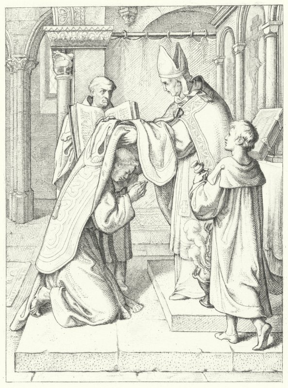 Martin Luther, Brandenburg Piskoposu Jerome Scultetus tarafından Erfurt Katedrali