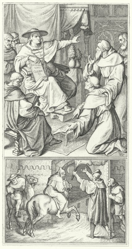 Martin Luther, Papa