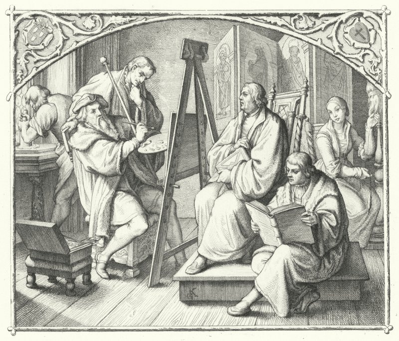 Martin Luther, Yaşlı Lucas Cranach