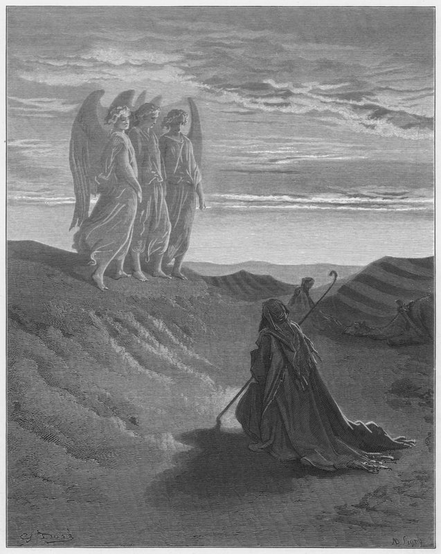 Gustave Dore Bibiliya: Guhunga kwa Lot turki by Gustave Dore