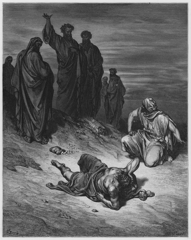 Gustave Dore Bibiliya: Guhorwa Imana kwa S Sitefano by Gustave Dore