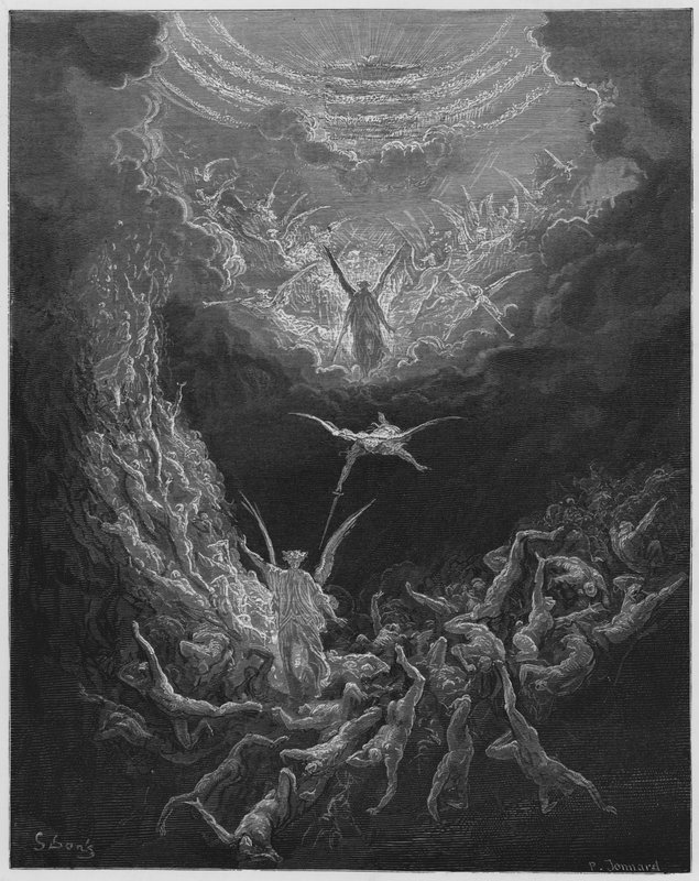 Gustave Dore Bible: The Last Judgment  by Gustave Dore