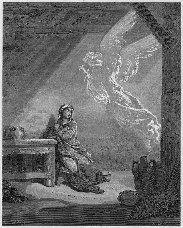 Gustave Dore Bible: Fæðingin by Gustave Dore