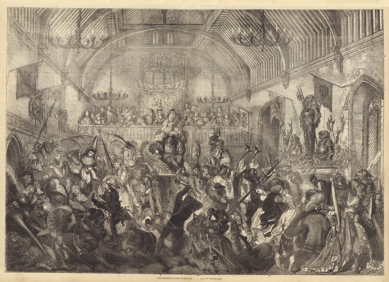 Misrule Noel Lordu by Gustave Dore