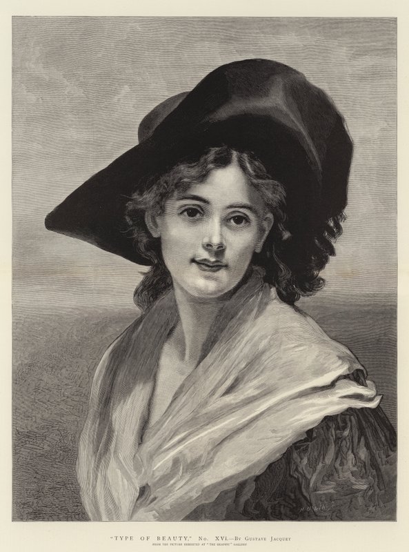 Güzellik Türü by Gustave Jacquet