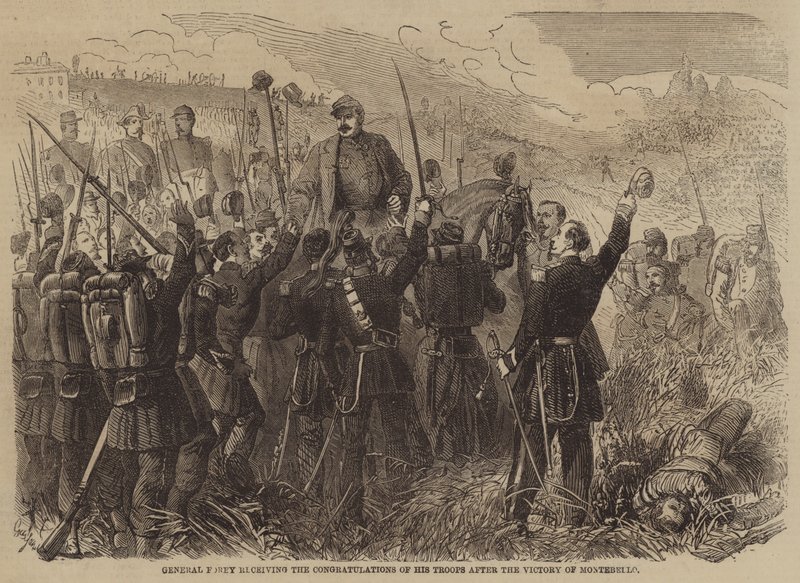 General Forey, Montebello Zaferi