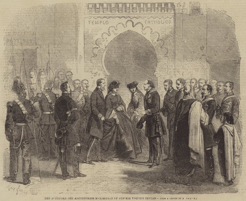 Avusturya Arşidükü ve Arşidüşes Maximilian Tetuan