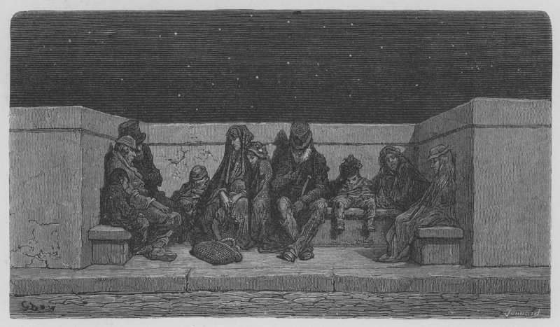 Umuhanda Muri Whitechapel by Gustave after Dore