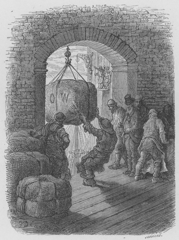 Au Travail  by Gustave after Dore