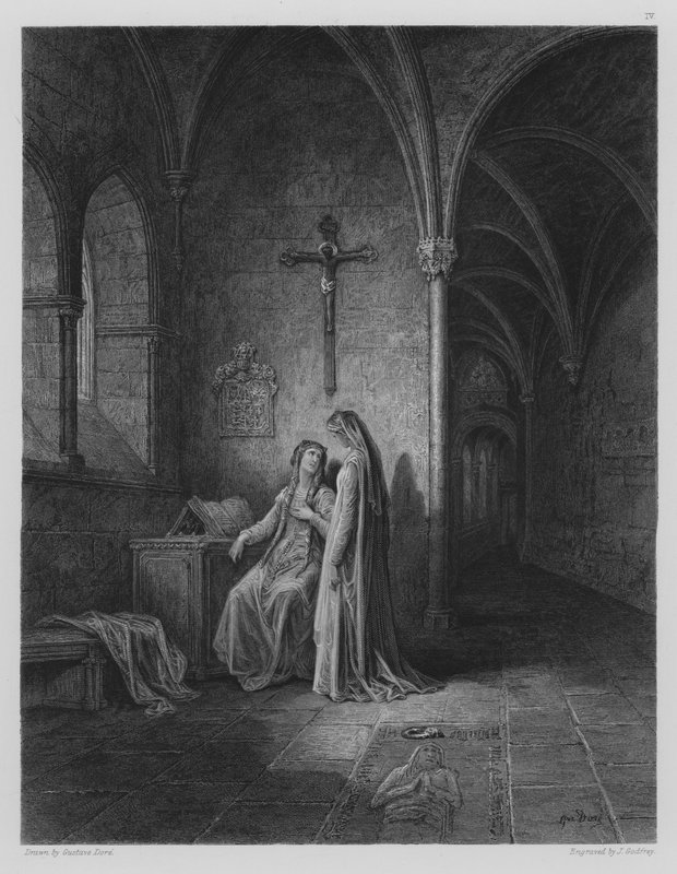 Ay Işığında Yolculuk by Gustave after Dore