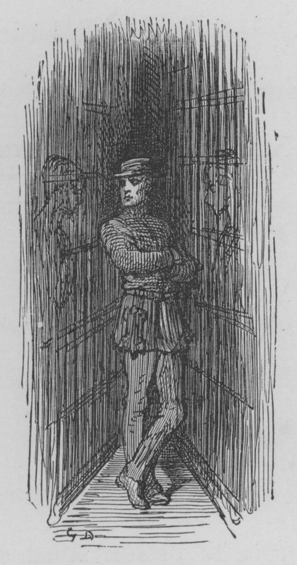 Gardian De Prison  by Gustave after Dore