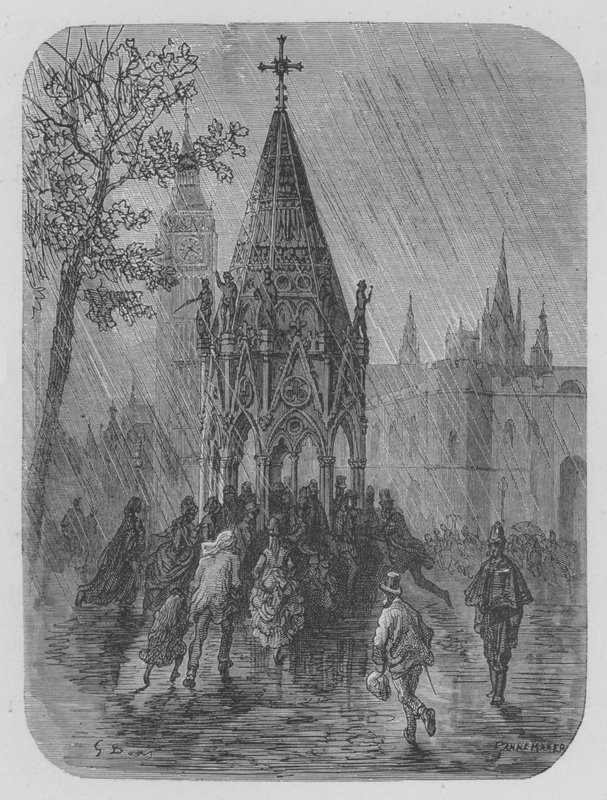 Yağmur yağıyor by Gustave after Dore