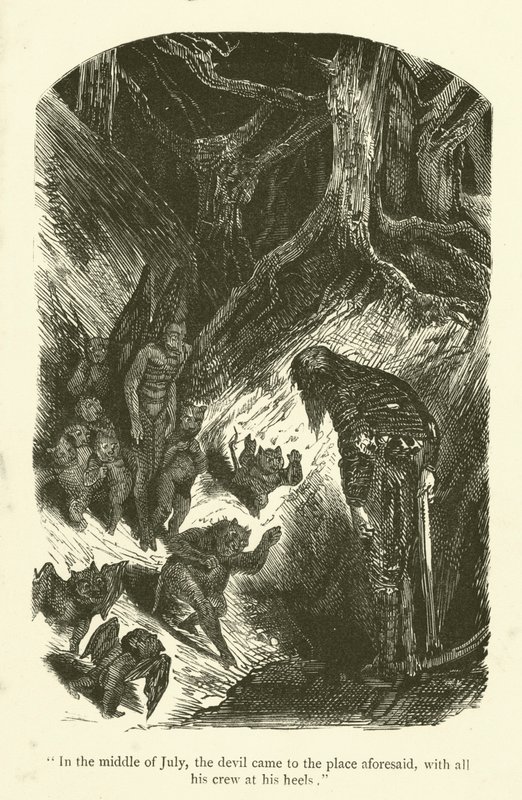 Illustration for the works of Rabelais  by Gustave after Dore