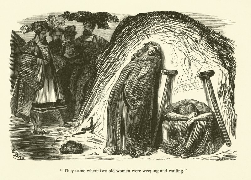 Illustration for the works of Rabelais  by Gustave after Dore