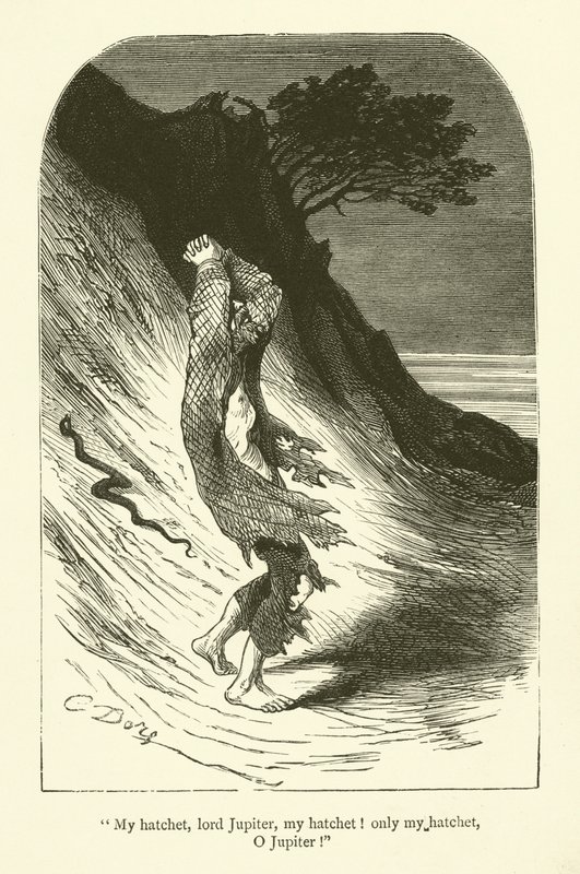 Illustration for the works of Rabelais  by Gustave after Dore