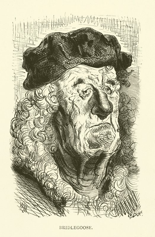 Illustration for the works of Rabelais  by Gustave after Dore