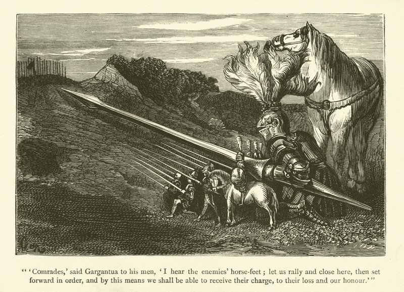 Icyitegererezo kubikorwa bya Rabelais by Gustave after Dore