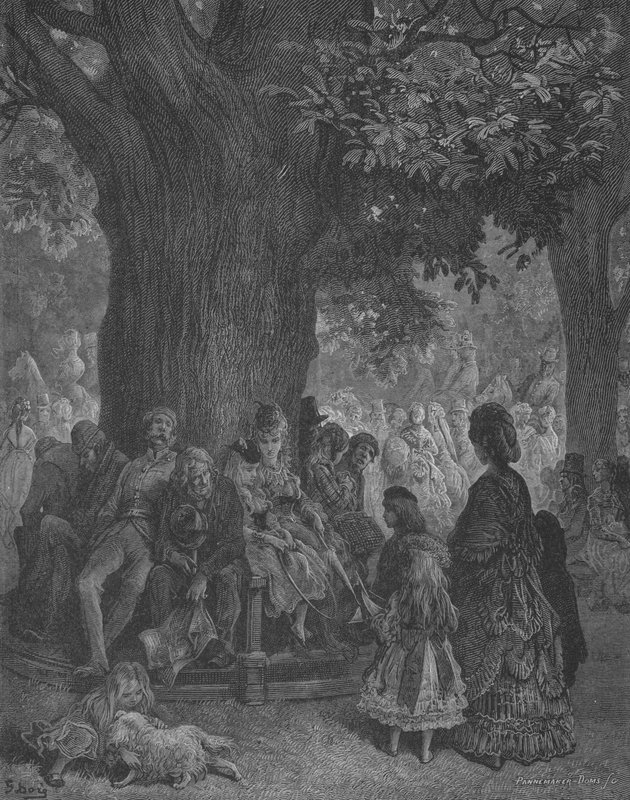 LArbre Geant A Kensington  by Gustave after Dore