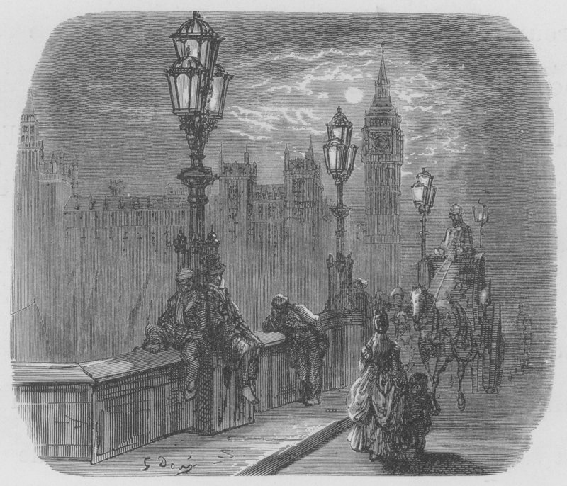 Le Dock De Lime-House  by Gustave after Dore