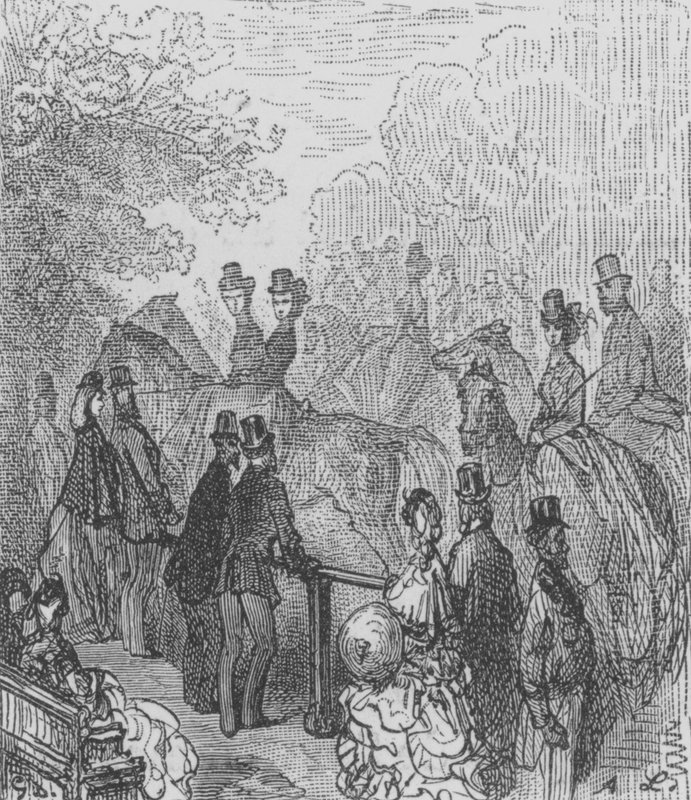 Le Passage  by Gustave after Dore