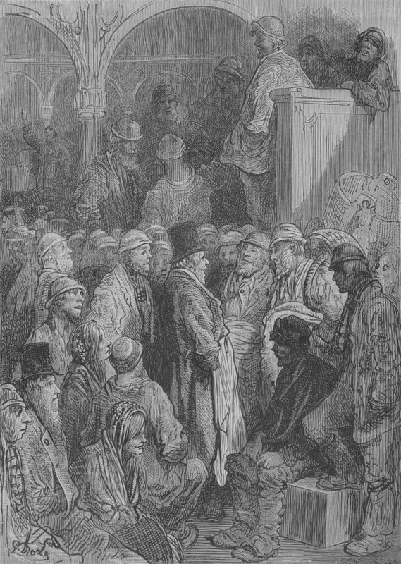 Peter Hermit by Gustave after Dore