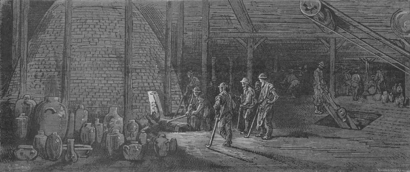 Lambeth Çömlek by Gustave after Dore