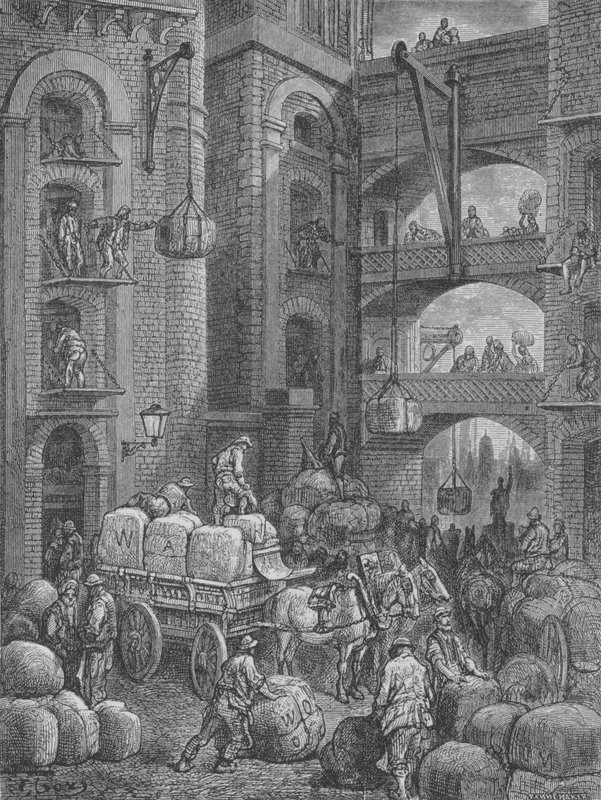 Mouvement DAffaires  by Gustave after Dore