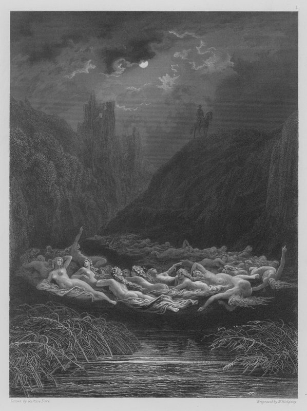 The Fairy Circle  by Gustave after Dore