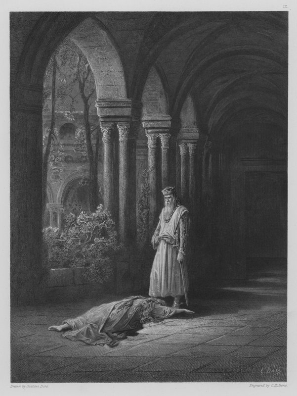 The Kings Farewell  by Gustave after Dore