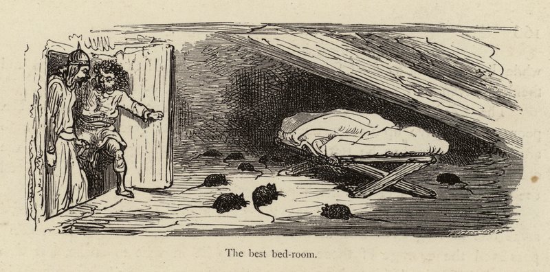 The best bed-room  by Gustave after Dore