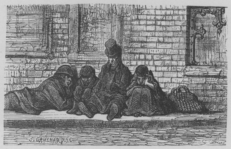 Une Famille  by Gustave after Dore