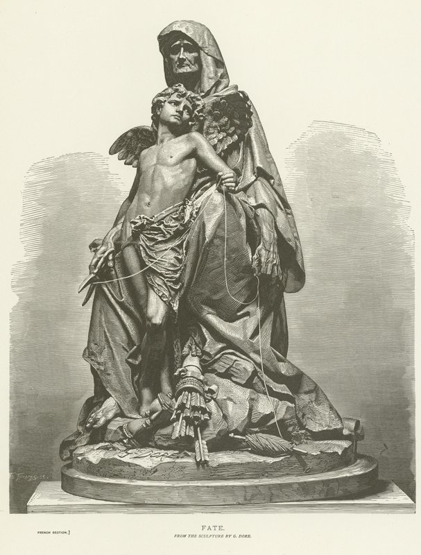 Allegory of Fate  by Gustave Dore