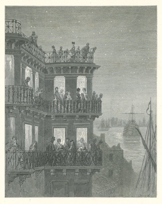 Greenwich, Londra by Gustave Dore