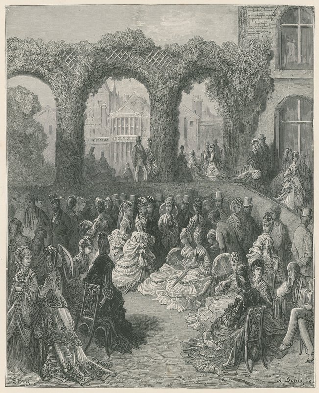 Hollanda Evi, Middlesex by Gustave Dore