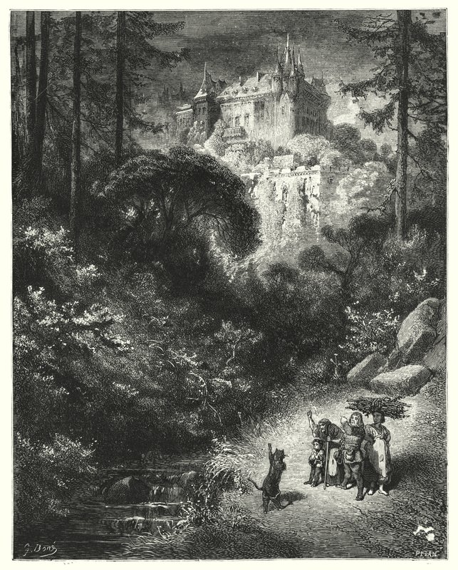Usta Kedi veya Çizmeli Kedi; Çizmeli Kedi by Gustave Dore