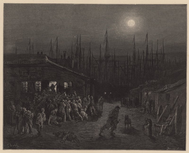 Londra Docklands by Gustave Dore