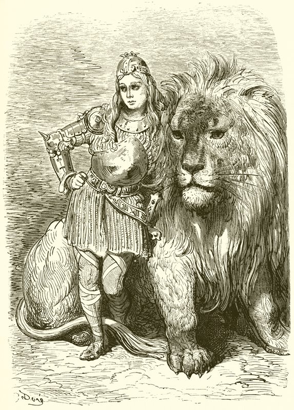 Mitain ve Oghris by Gustave Dore