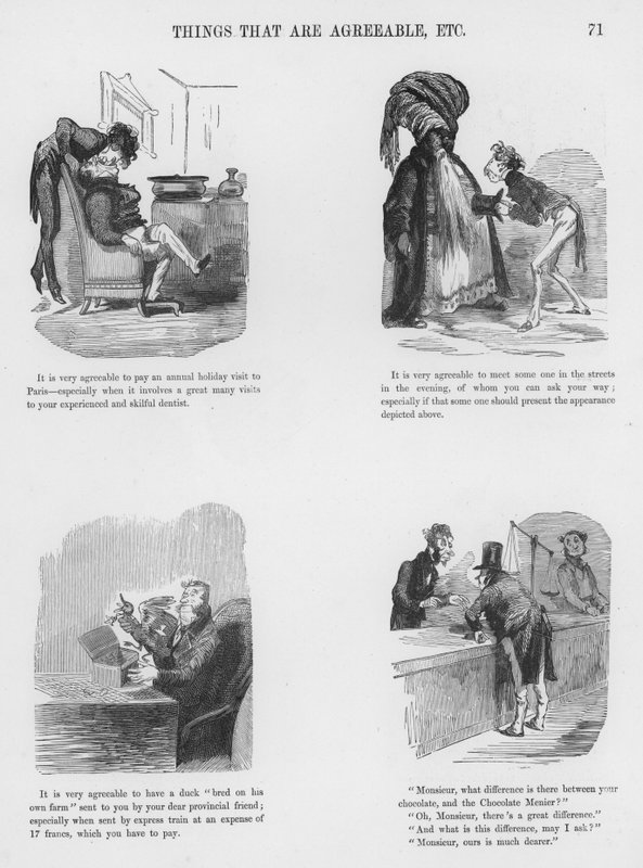 Gustave Dore tarafından Esprili ve Grotesk Eskizler (gravür) by Gustave Dore