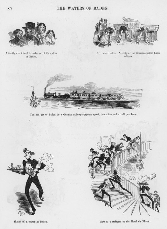 Gustave Dore tarafından Esprili ve Grotesk Eskizler (gravür) by Gustave Dore