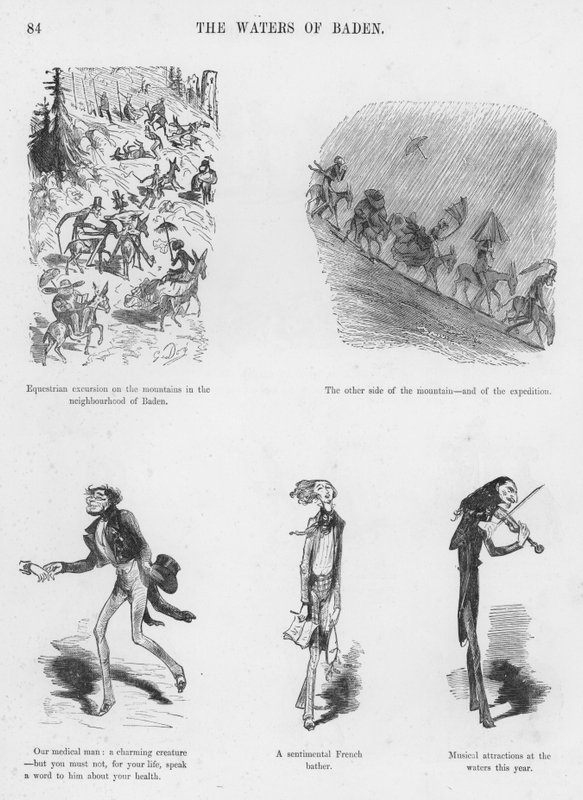 Gustave Dore tarafından Esprili ve Grotesk Eskizler (gravür) by Gustave Dore