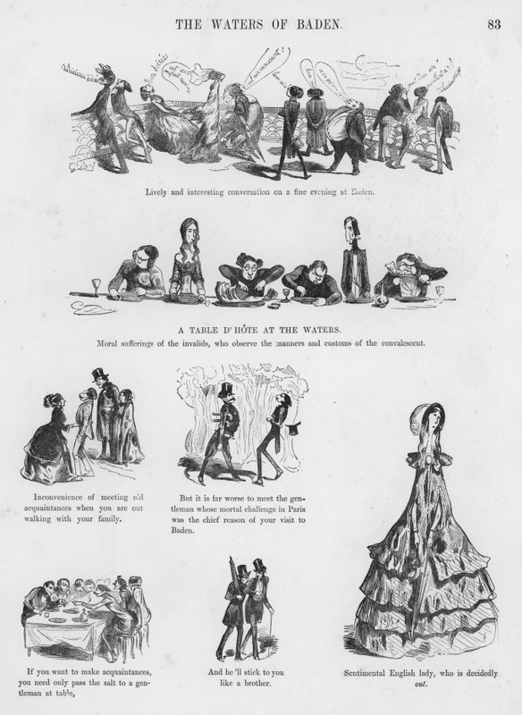 Gustave Dore tarafından Esprili ve Grotesk Eskizler (gravür) by Gustave Dore