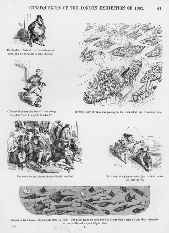 Gustave Dore tarafından Esprili ve Grotesk Eskizler (gravür) by Gustave Dore